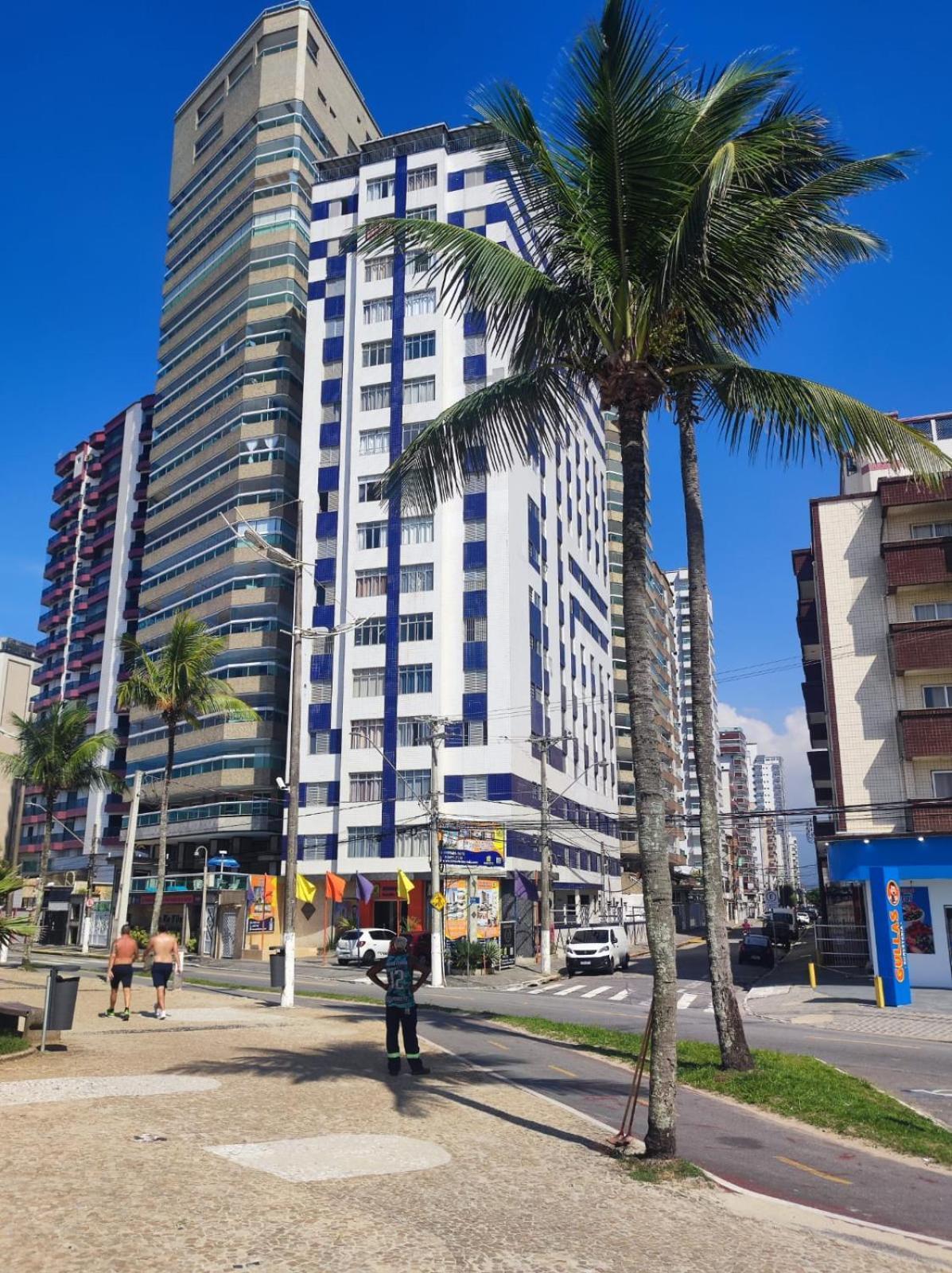 Apartamento Kitnet Pe Na Areia Praia Ocian Praia Grande  Exterior foto