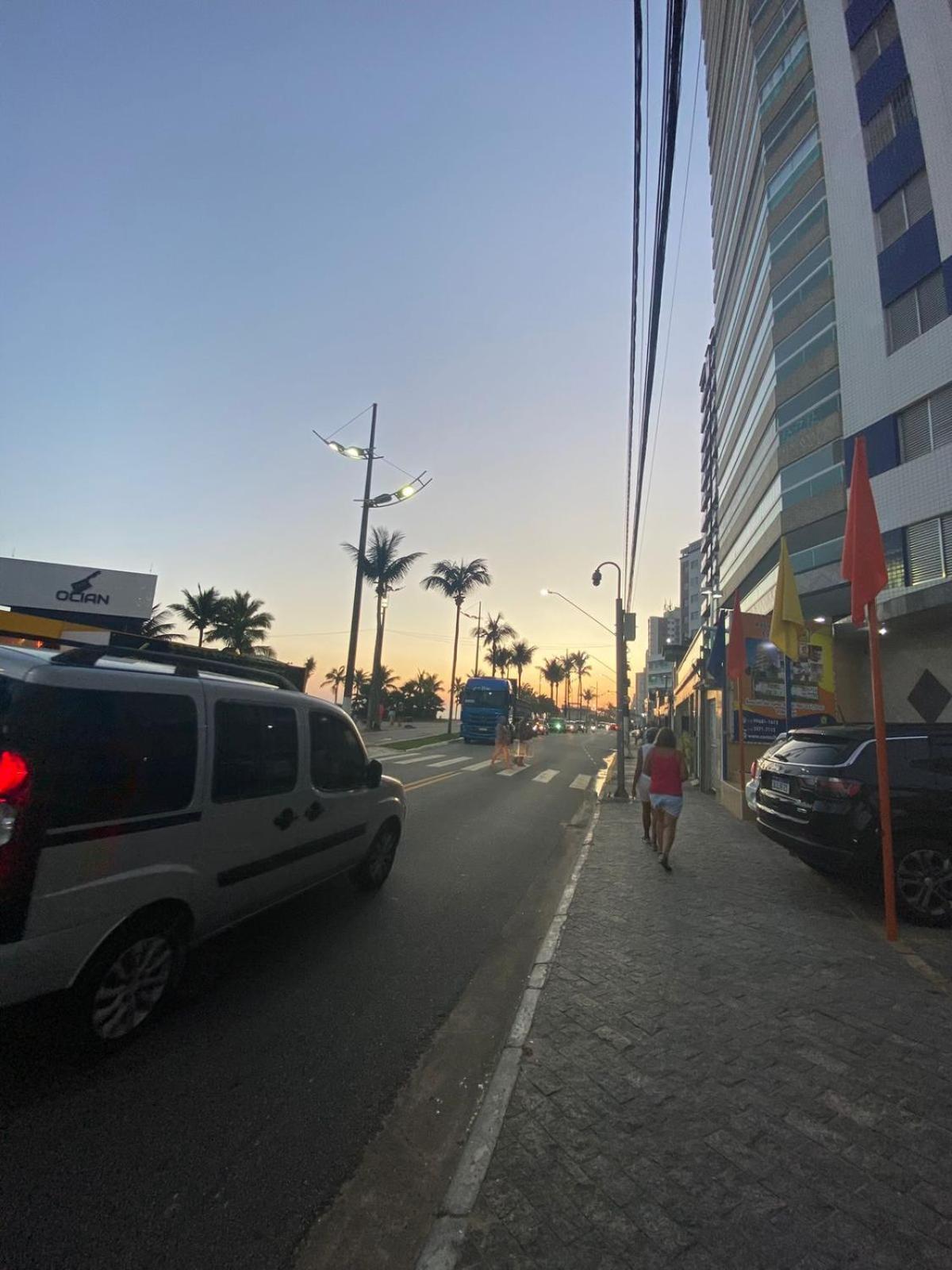 Apartamento Kitnet Pe Na Areia Praia Ocian Praia Grande  Exterior foto