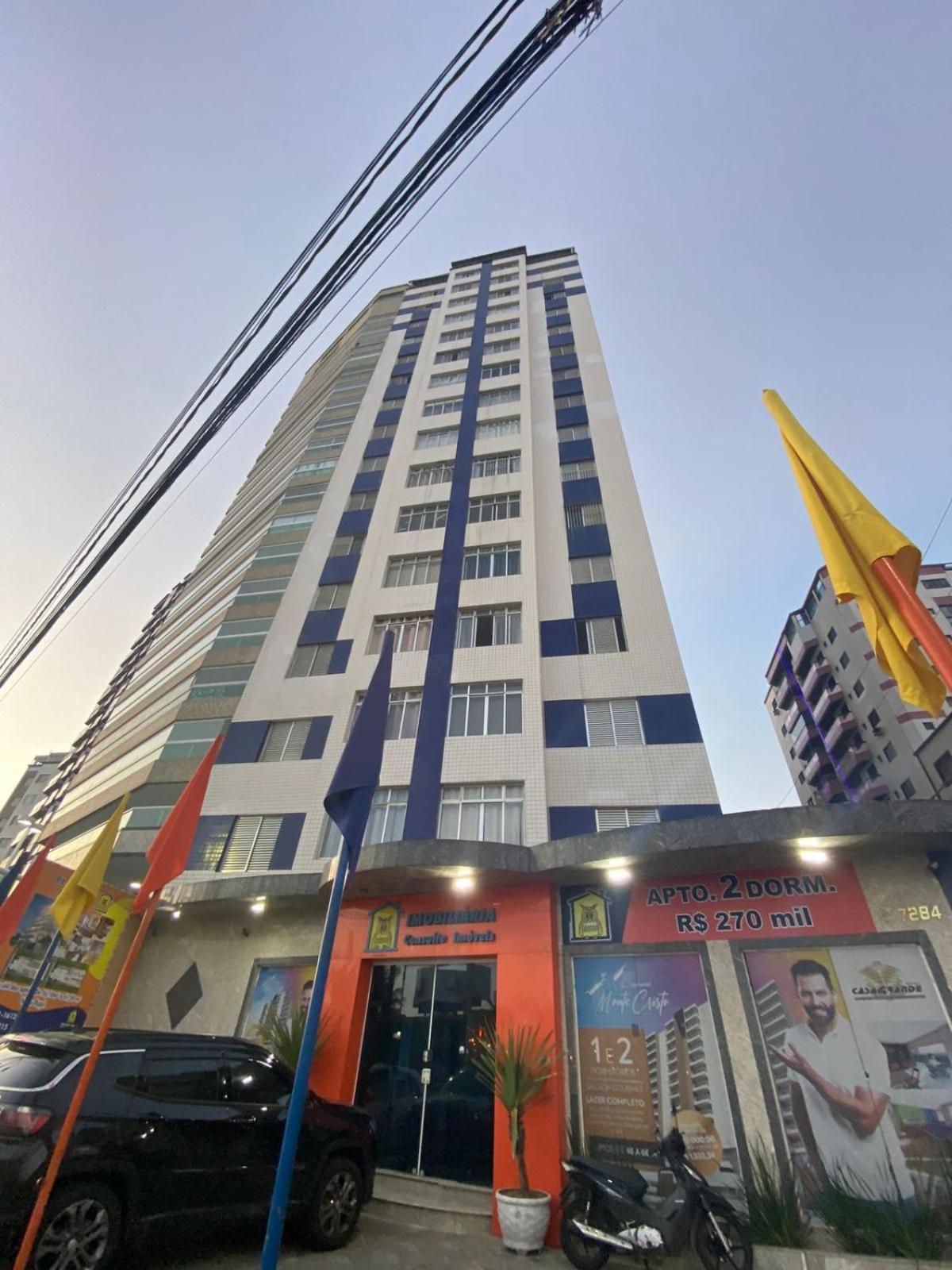 Apartamento Kitnet Pe Na Areia Praia Ocian Praia Grande  Exterior foto